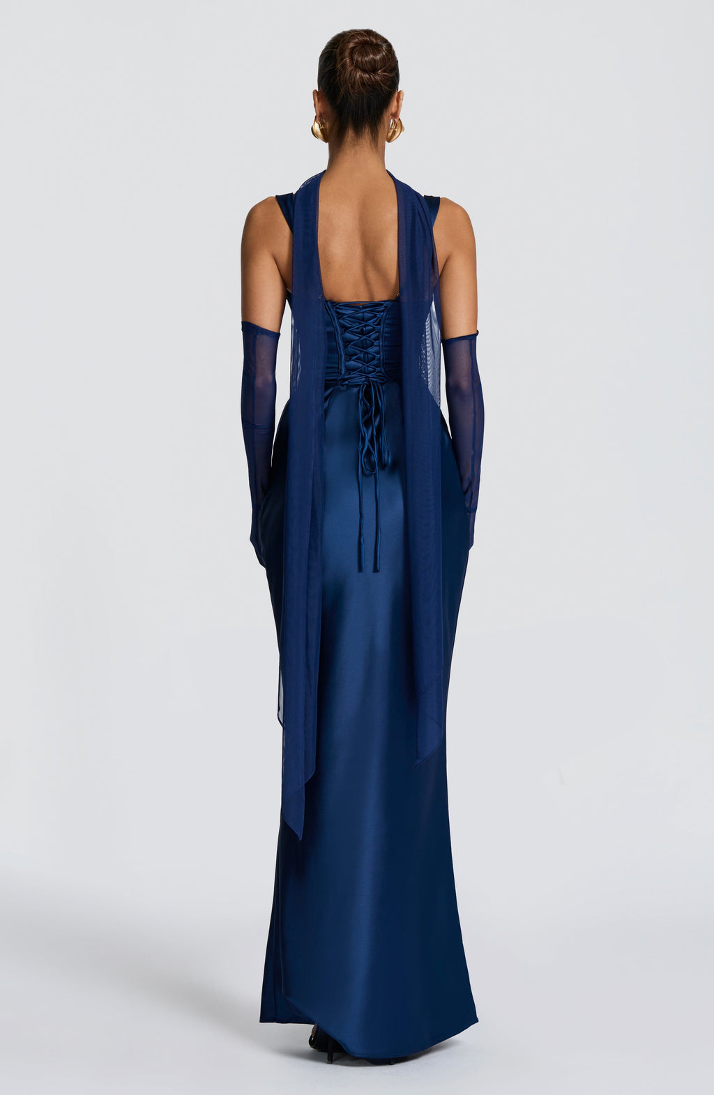 Foulard Ayla — Bleu marine