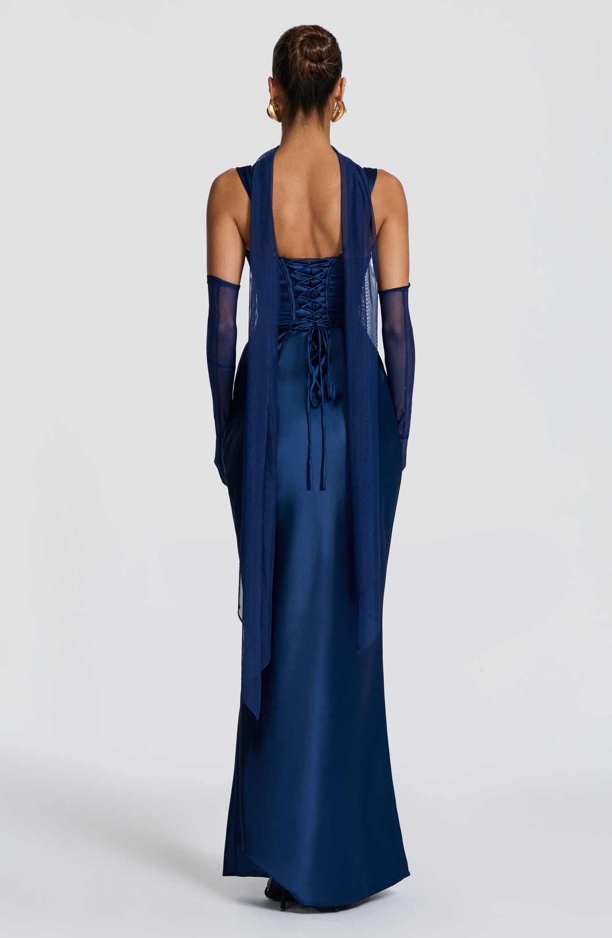 Foulard Ayla — Bleu marine