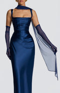 Foulard Ayla — Bleu marine