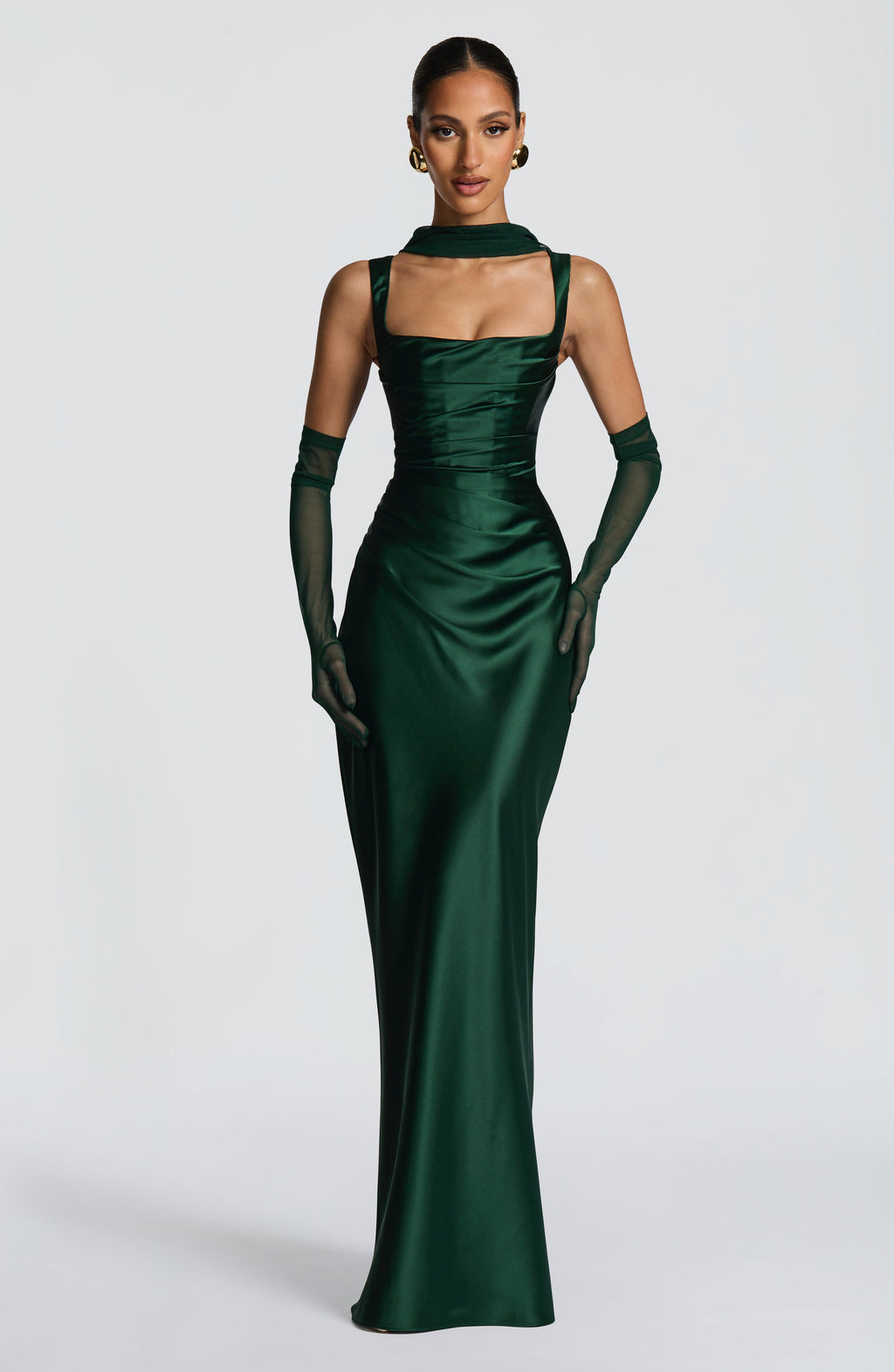 Foulard Ayla — Vert émeraude