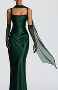 Foulard Ayla — Vert émeraude