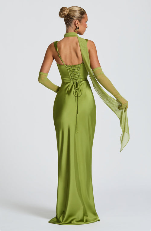 Foulard Ayla — Vert olive