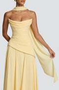 Foulard Mila — Giallo limone