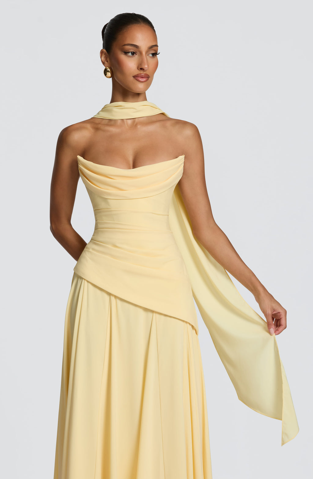 Foulard Mila — Giallo limone