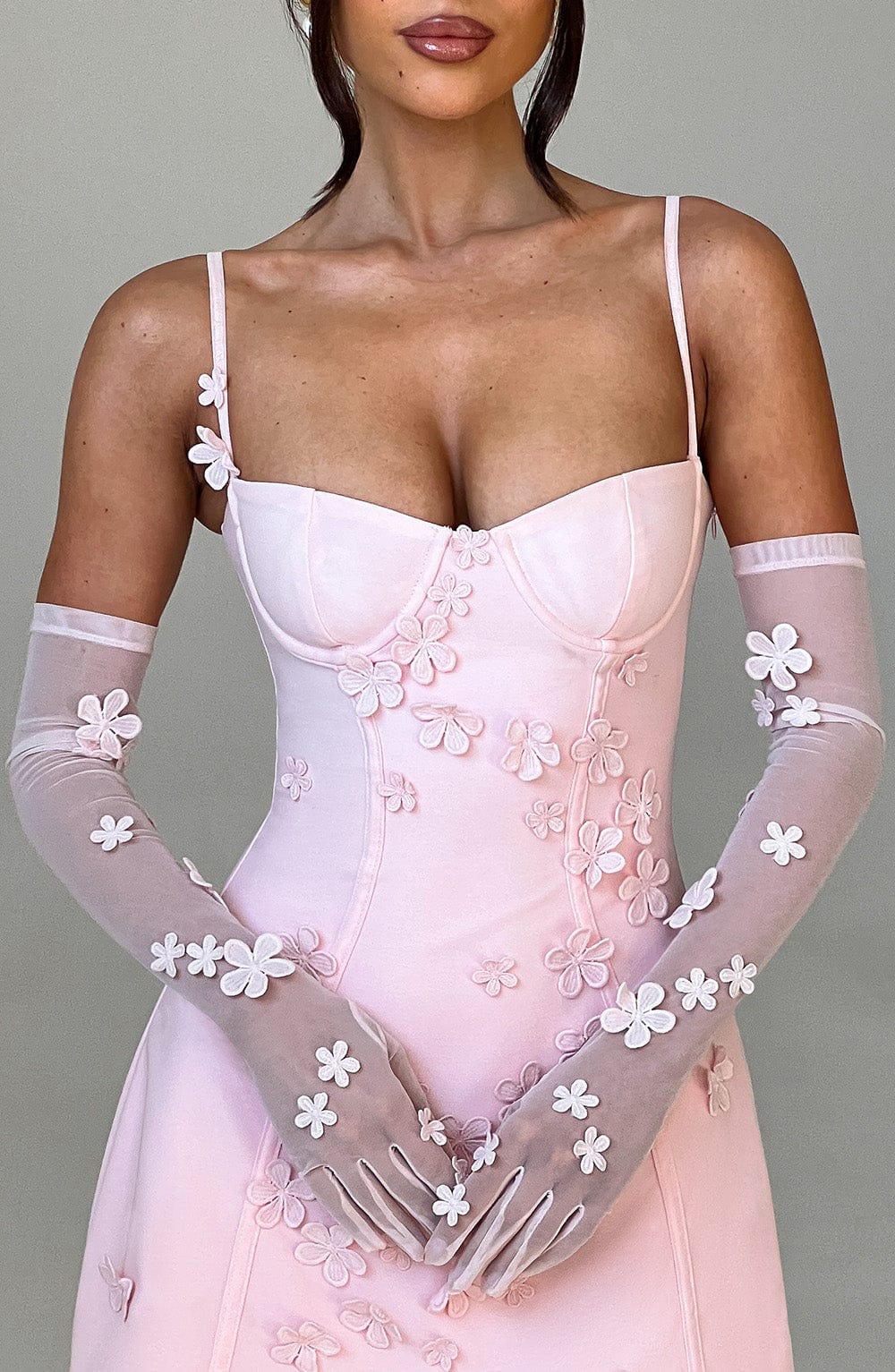 Gants Dalary — Rose poudré
