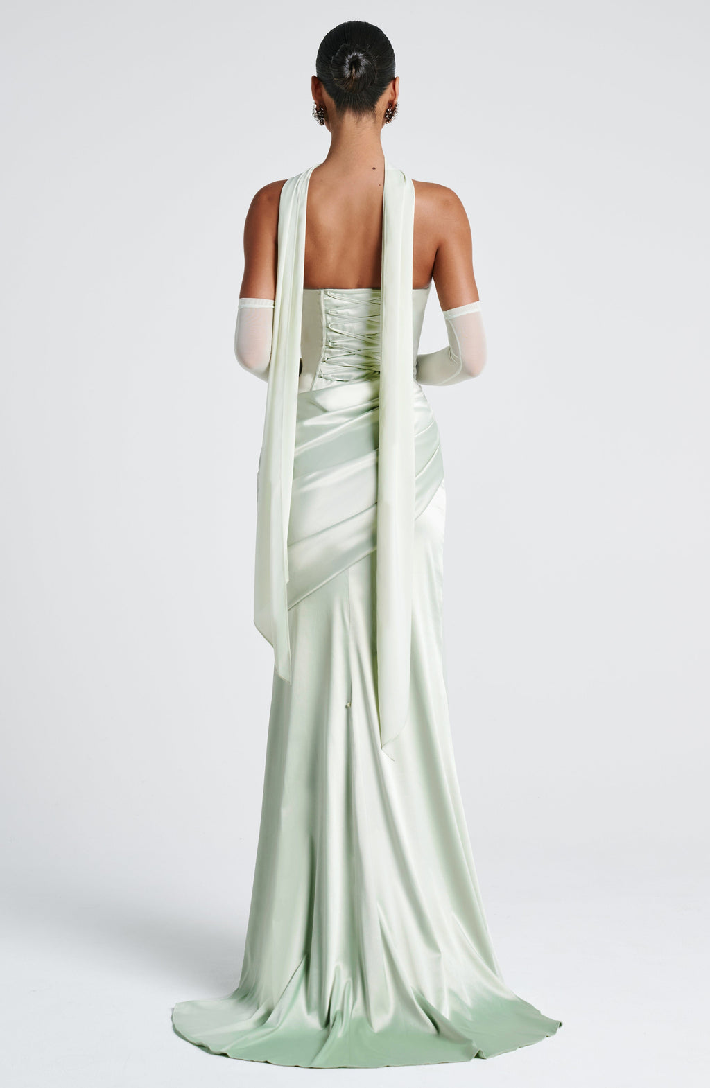 Foulard Sybil — Vert menthe