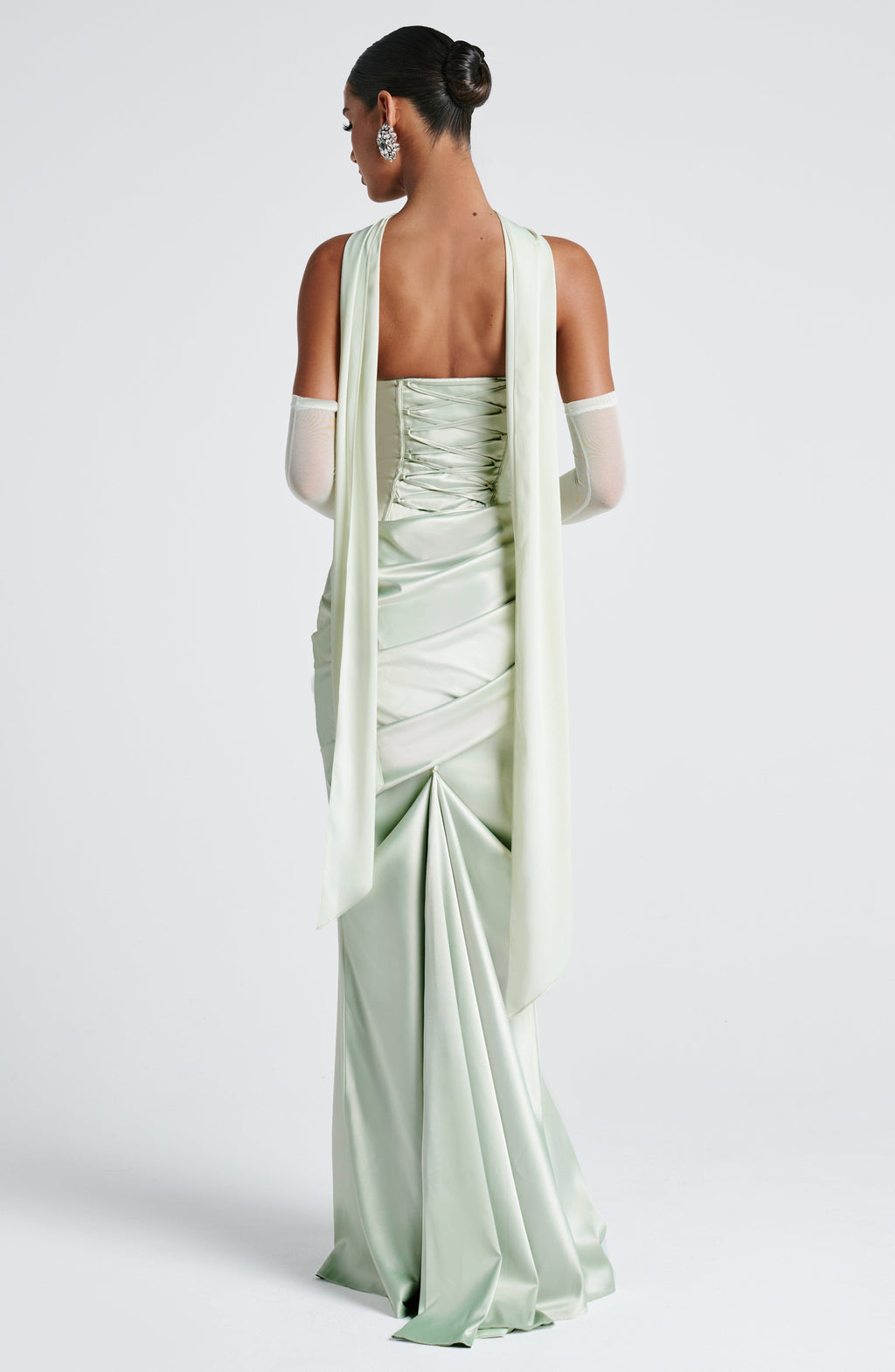 Foulard Sybil — Vert menthe