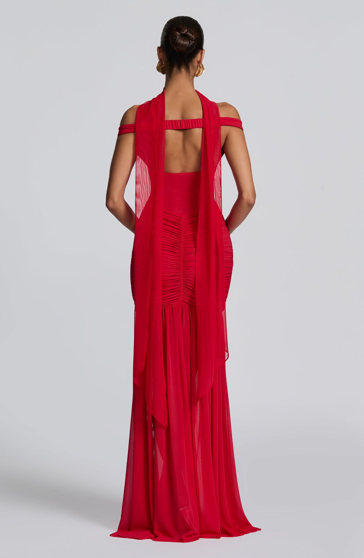 Foulard Ayla — Rouge