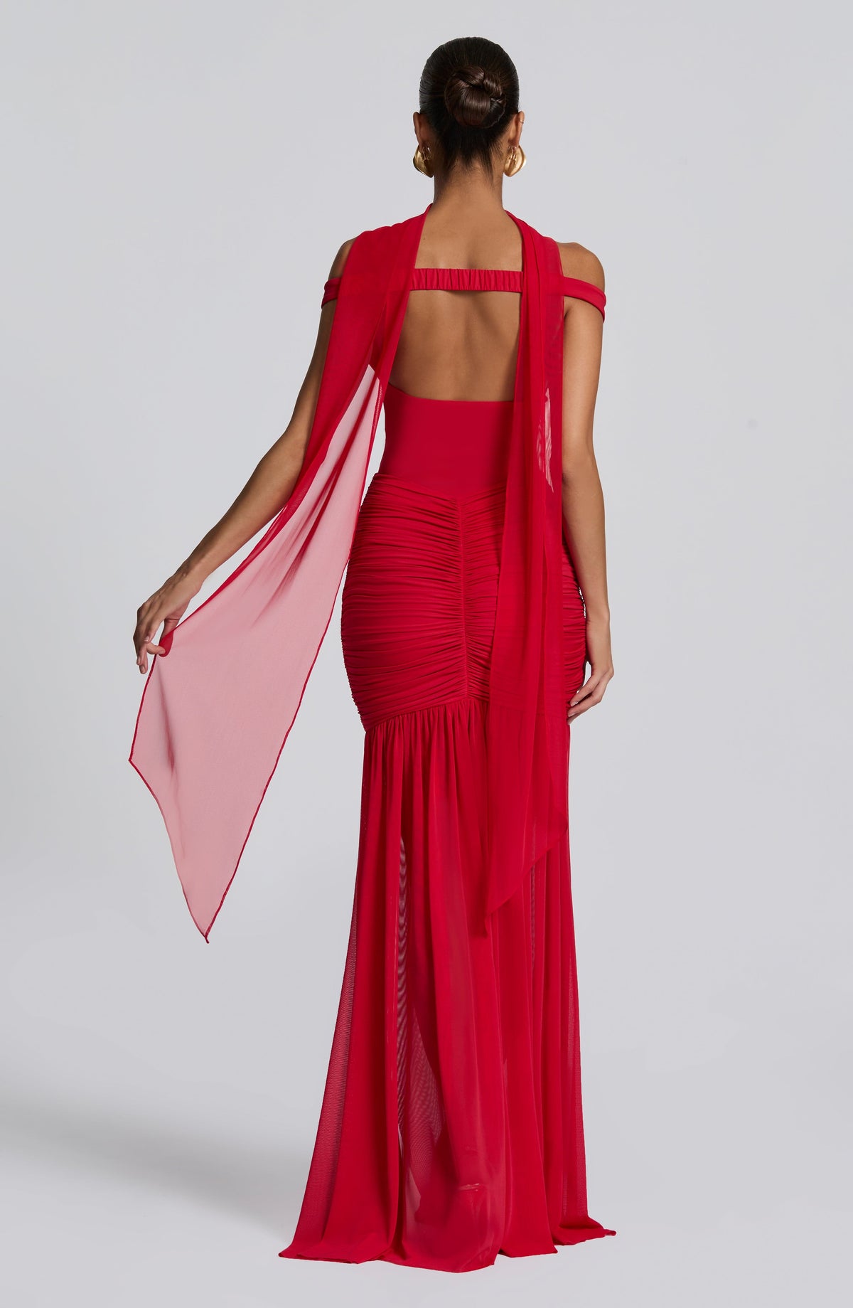 Foulard Ayla — Rouge