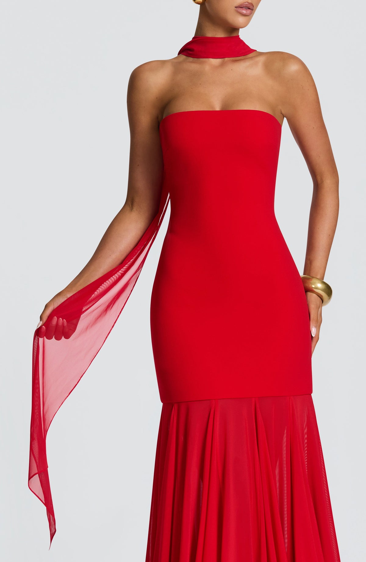 Foulard Ayla — Rouge