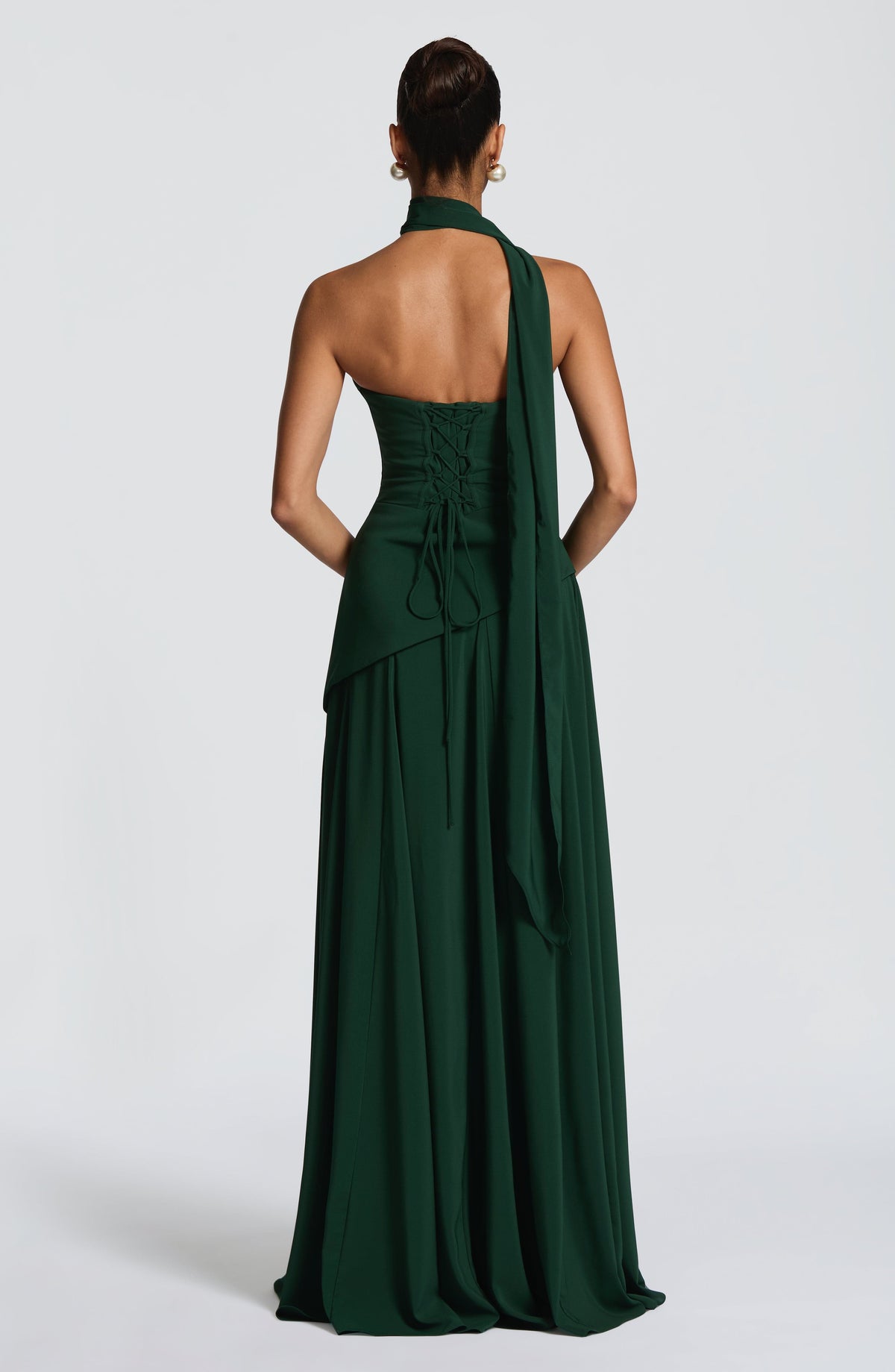 Foulard Mila — Vert émeraude