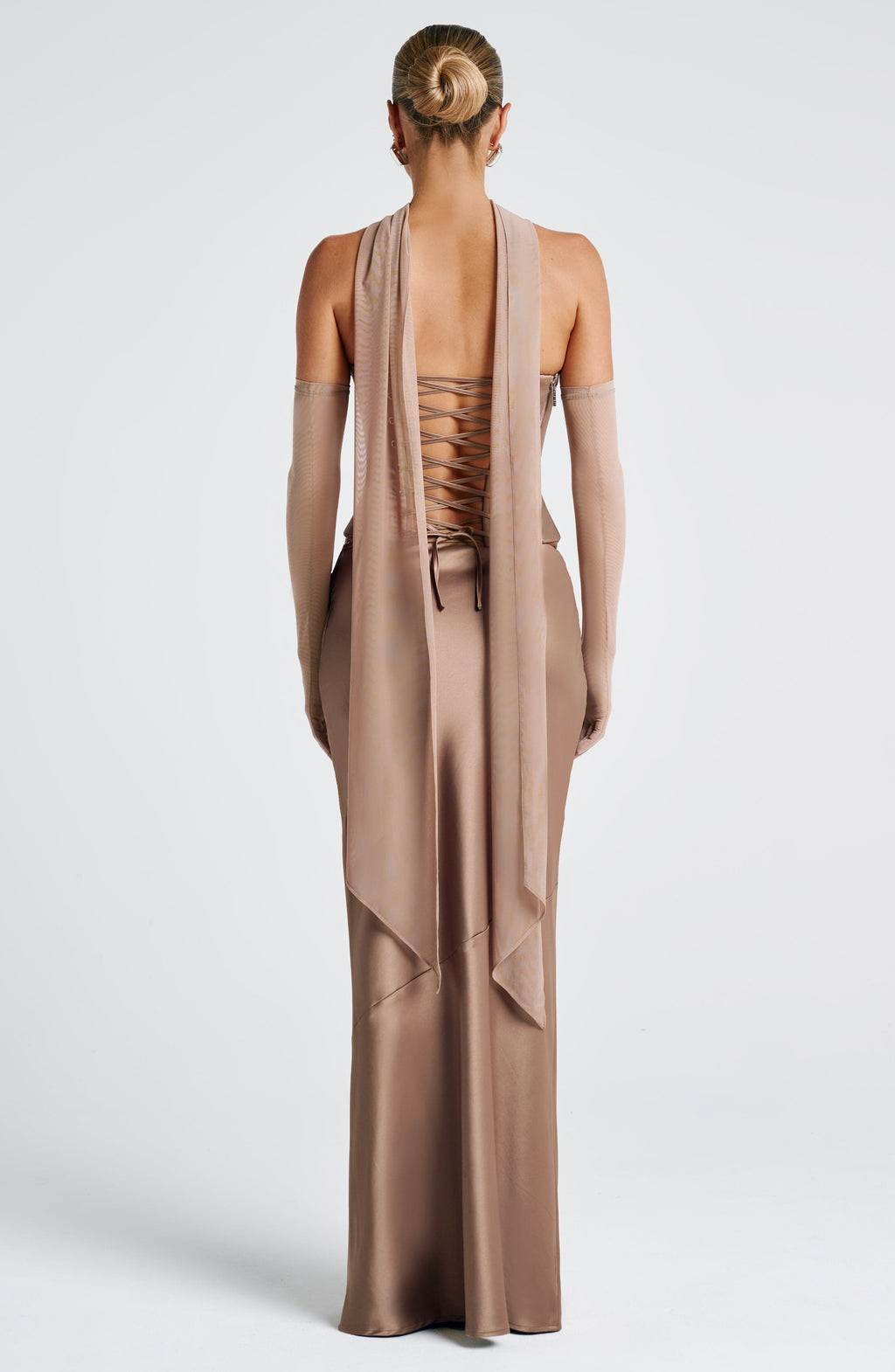 Foulard Ayla — Noisette