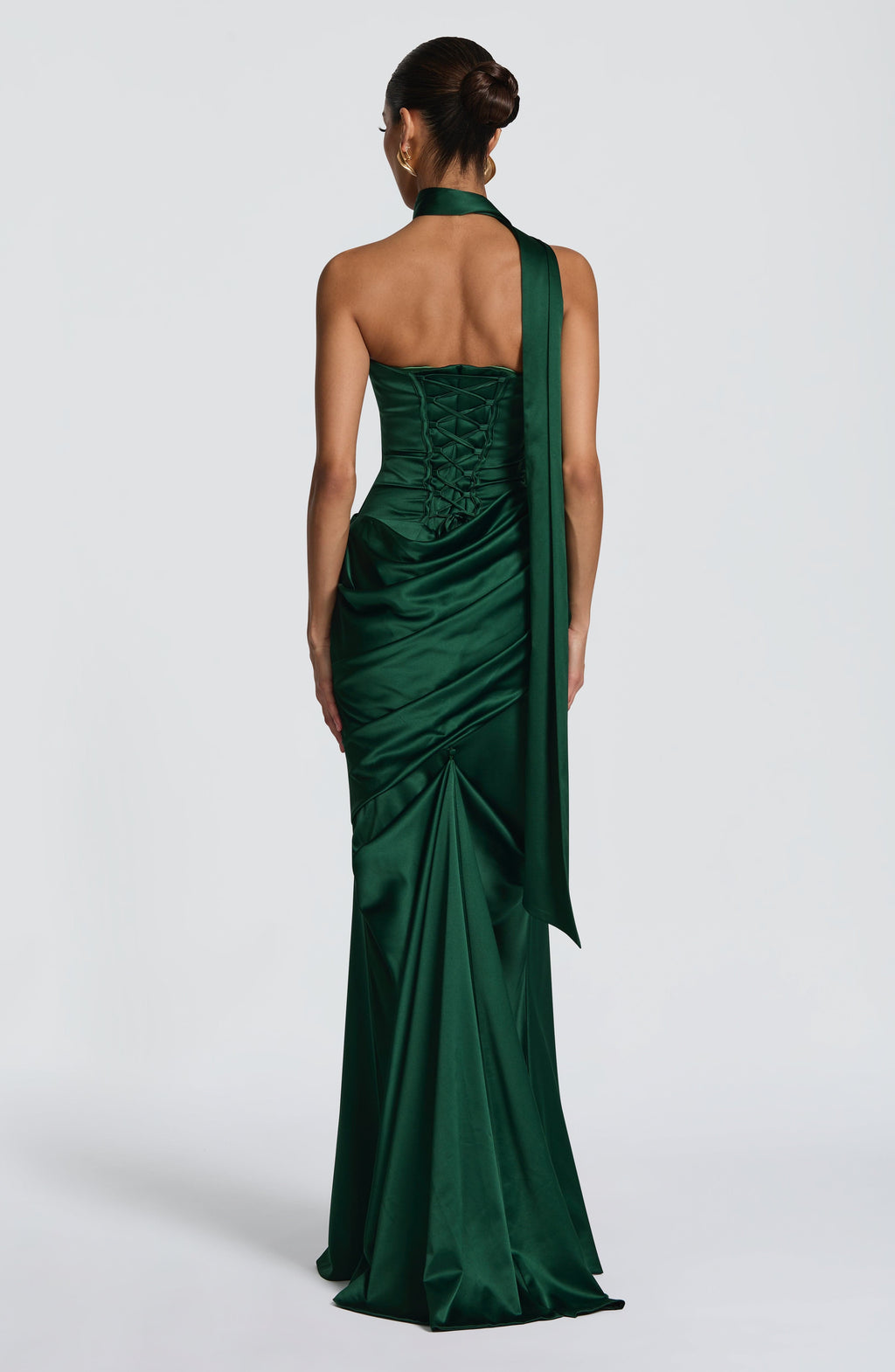 Foulard Sybil — Vert émeraude