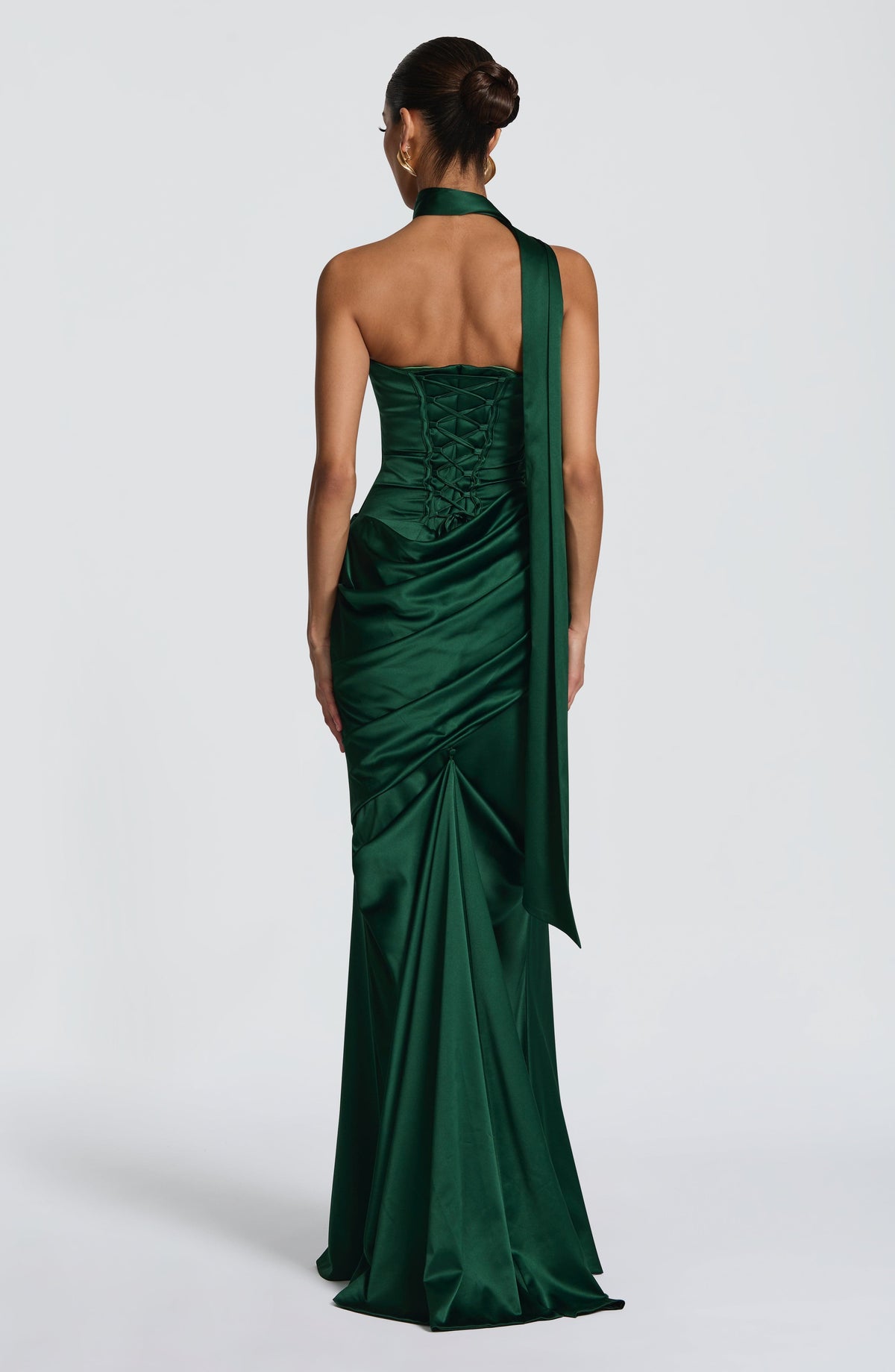 Foulard Sybil — Vert émeraude