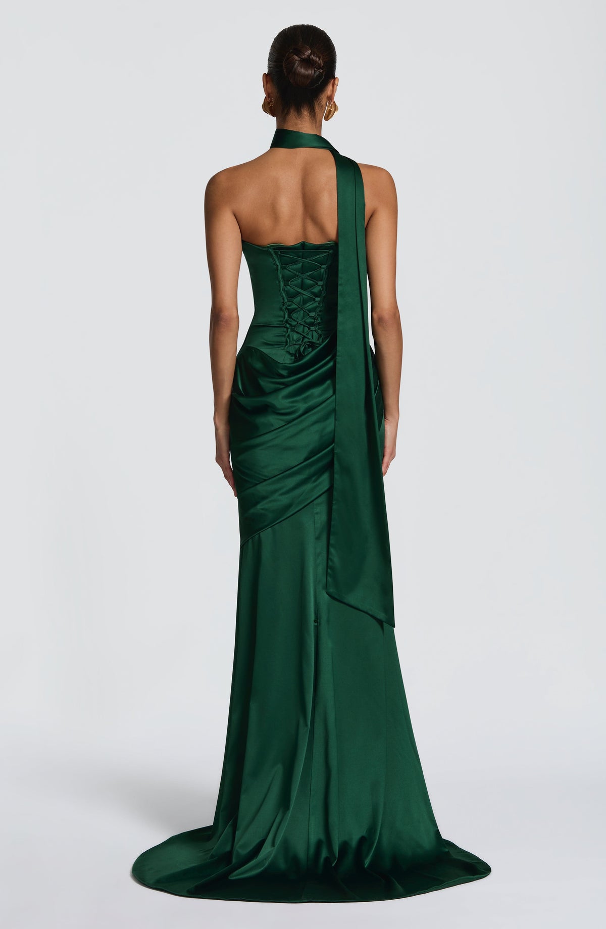 Foulard Sybil — Vert émeraude
