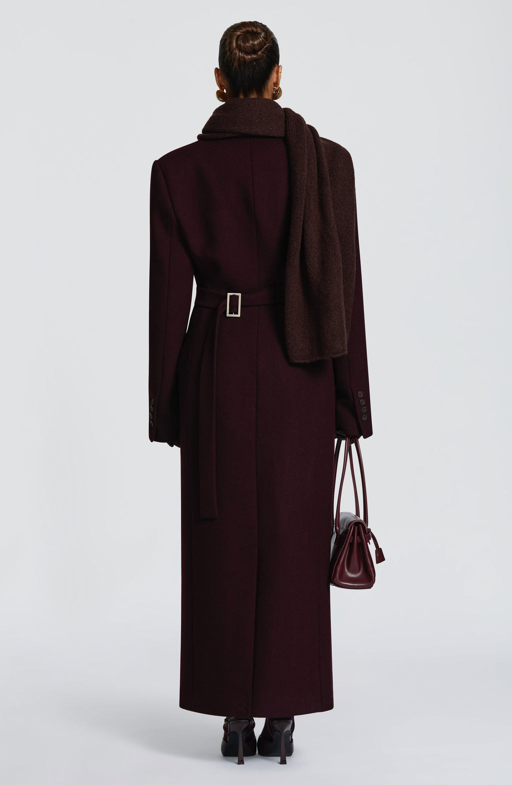 Foulard Talin — Marrone prugna