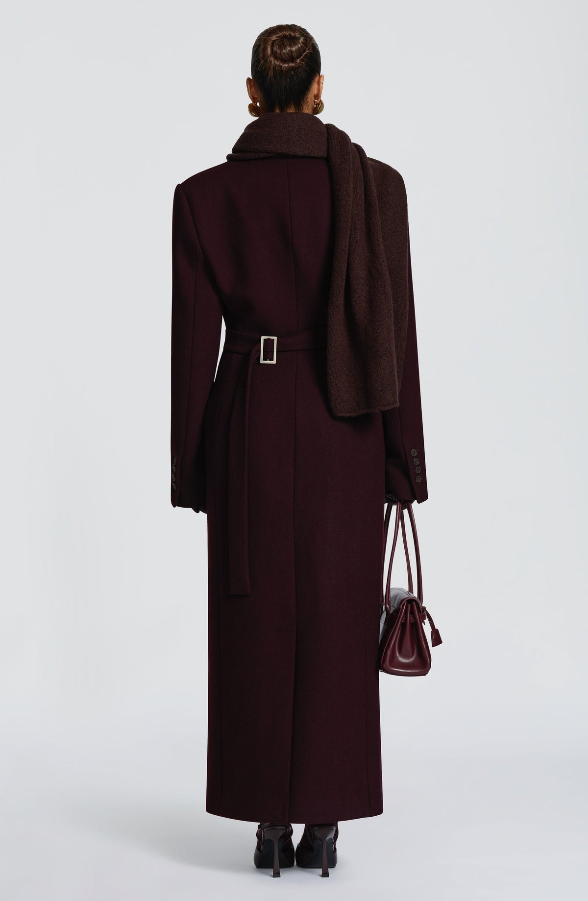 Foulard Talin — Marrone prugna