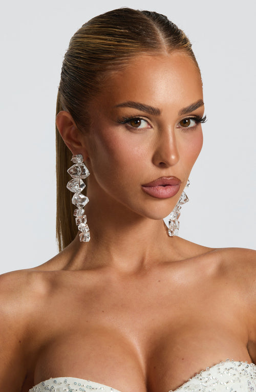 Lumina earrings — Clear