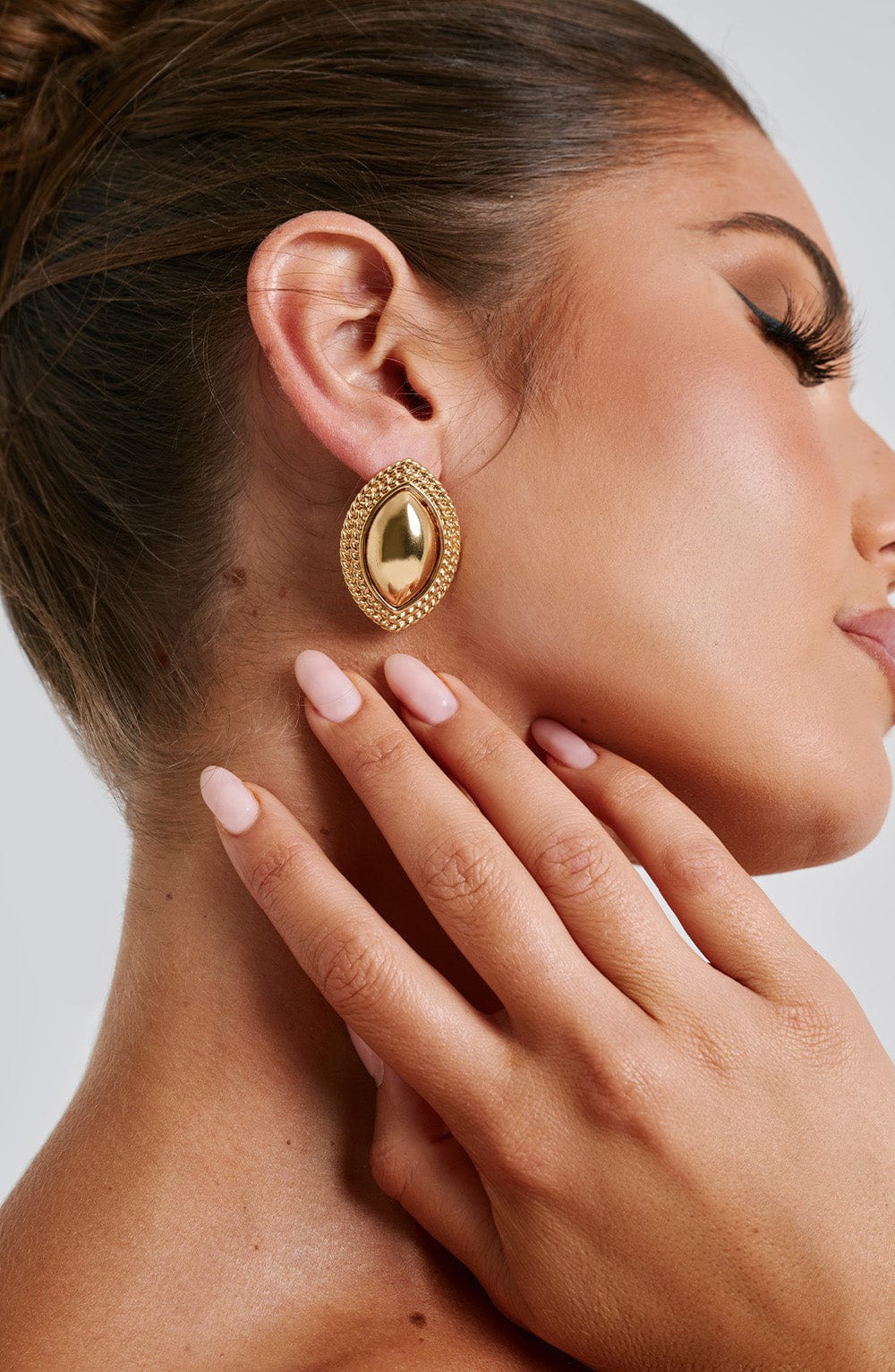 Boucles d'oreilles Azra — Doré