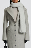 Foulard Jeanie — Gris clair