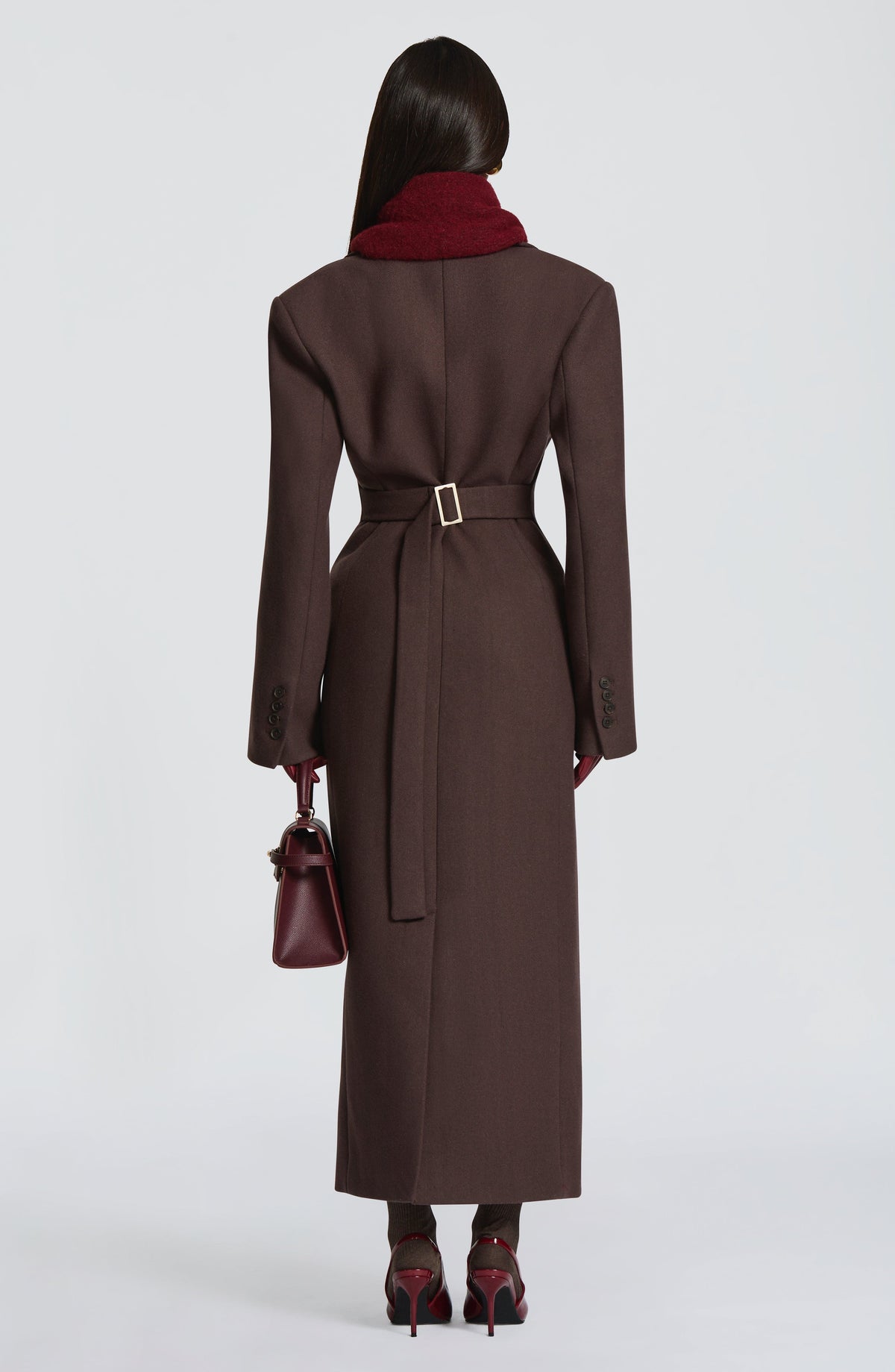 Foulard Jeanie — Burgundy