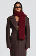 Foulard Jeanie — Burgundy