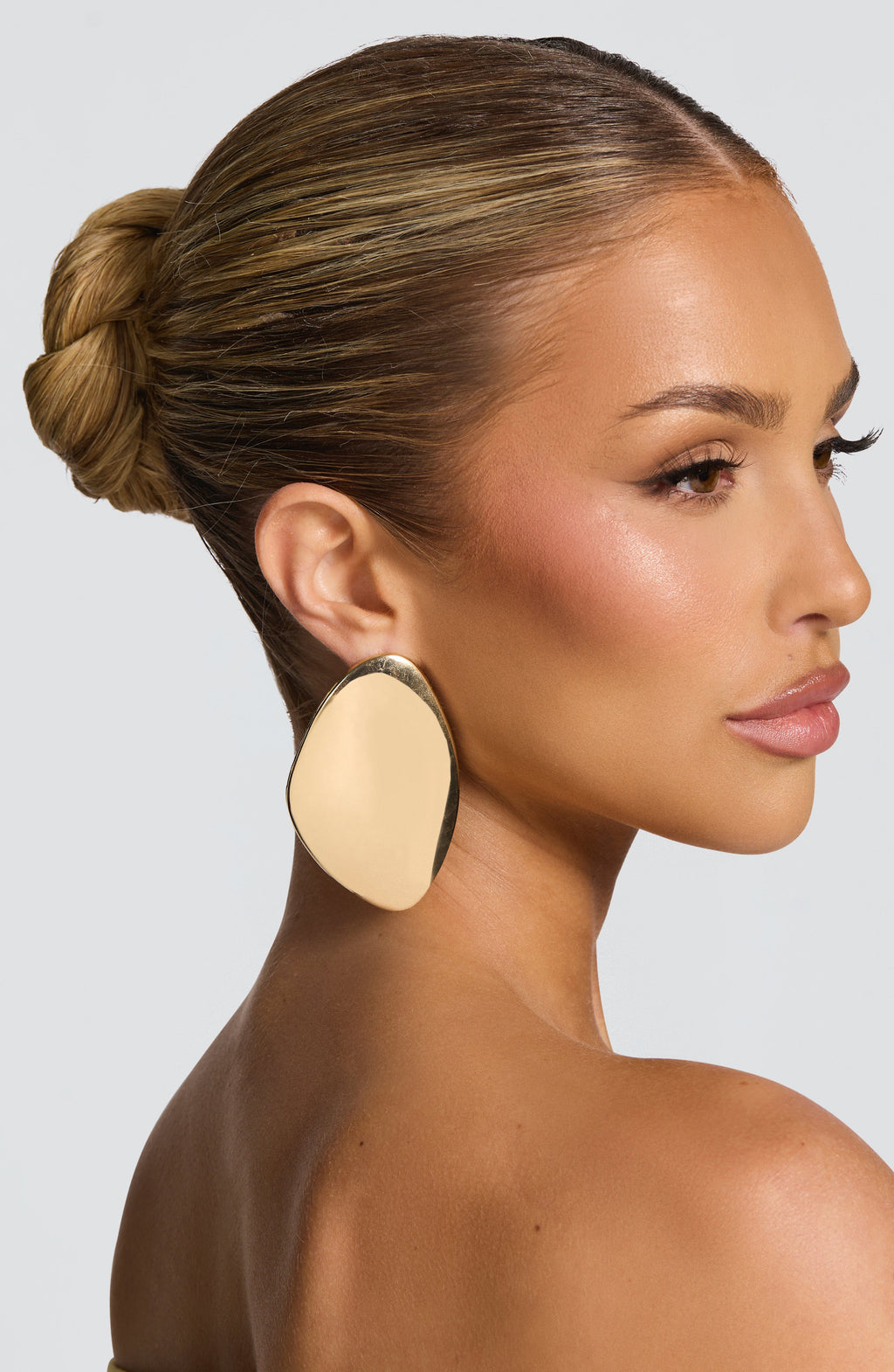 Boucles d'oreilles Yuki — Doré