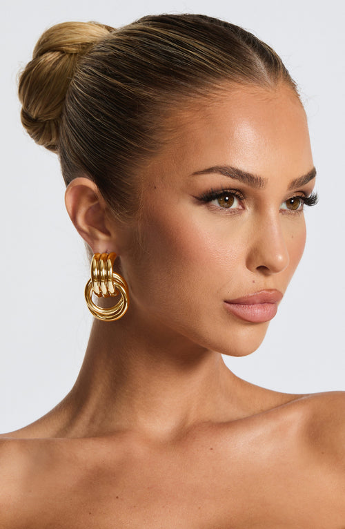Melita earrings — Gold