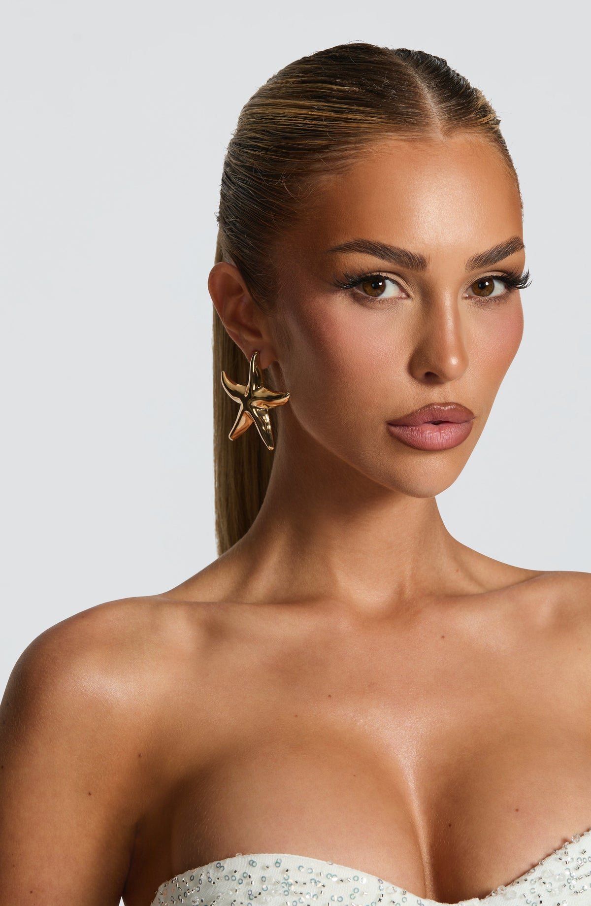 Boucles d'oreilles Dakona — Doré