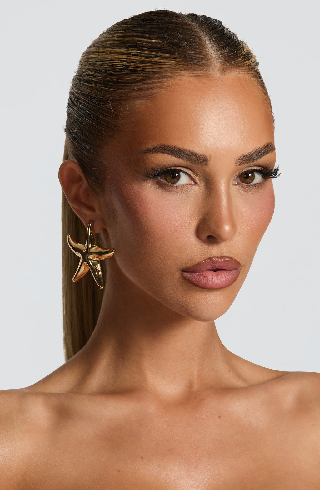 Boucles d'oreilles Dakona — Doré