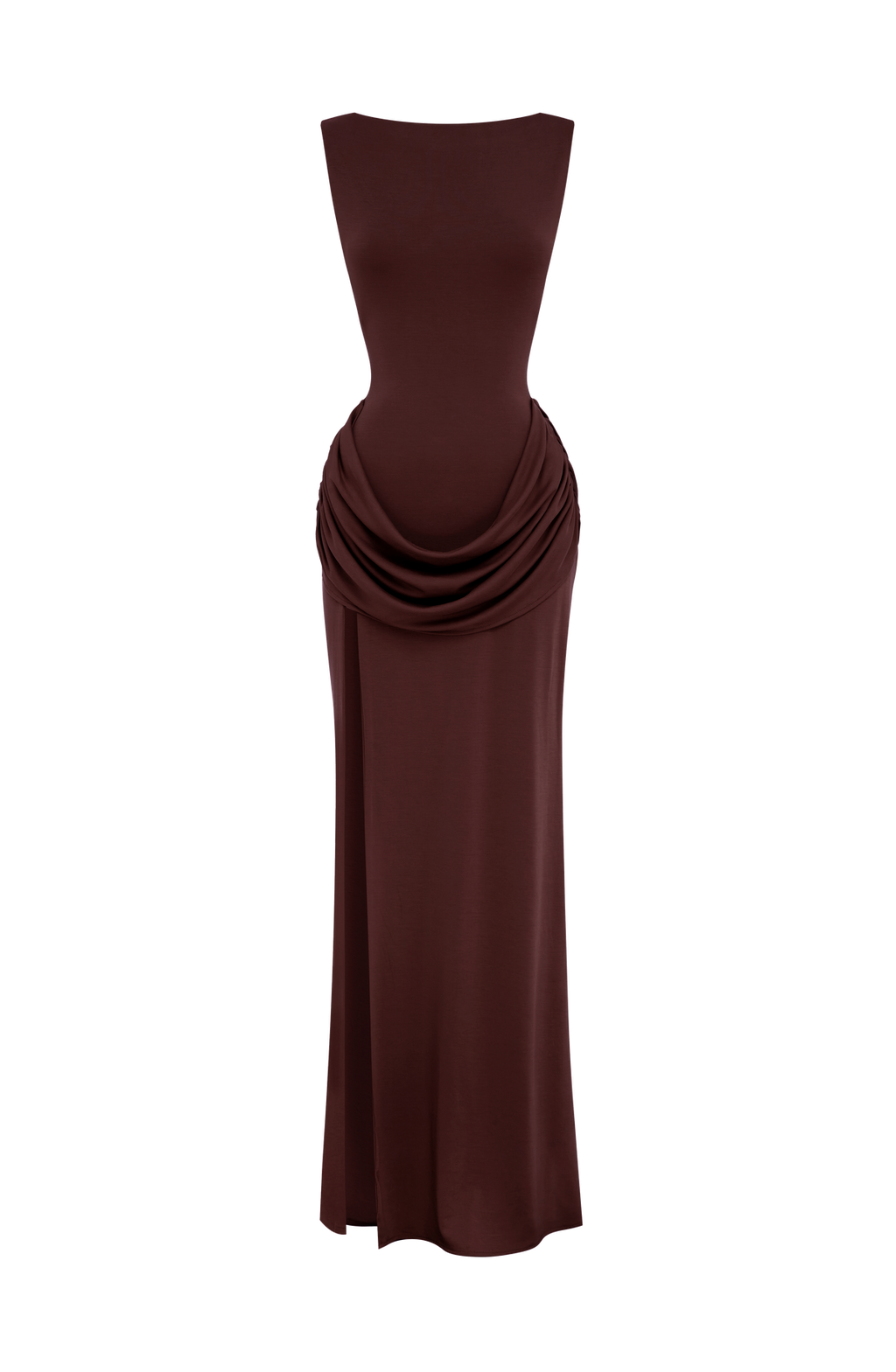 Robe longue Bruna — Prune — vue 5