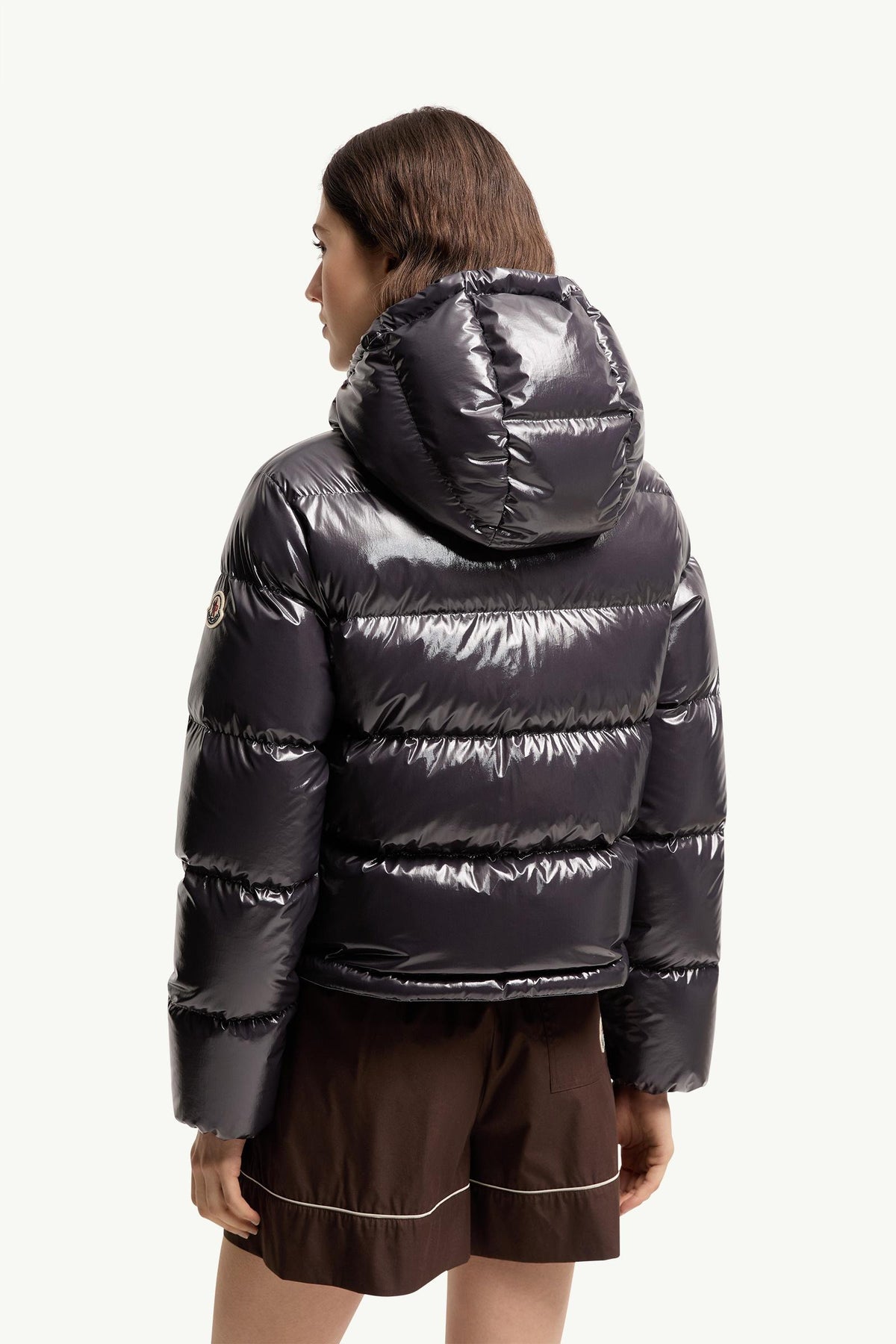 Moncler Niveole Short Down Jacket – Navy Blue