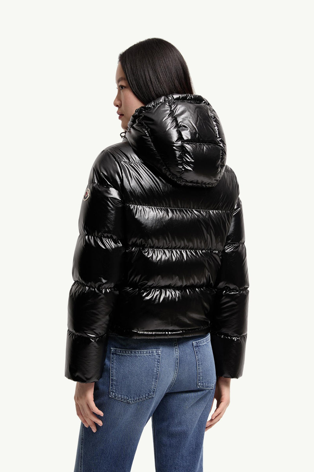 Moncler Niveole Short Down Jacket – Black