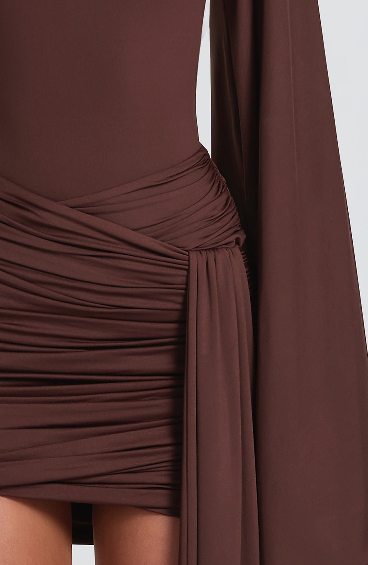 Robe courte Lucetta — Prune — vue 5