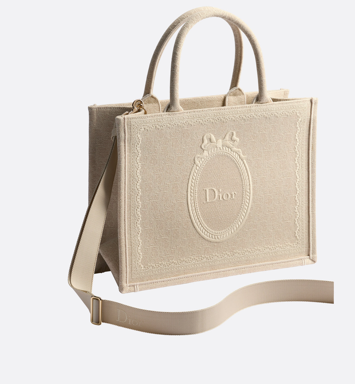 Dior Book Tote Medium with Strap – Oblique