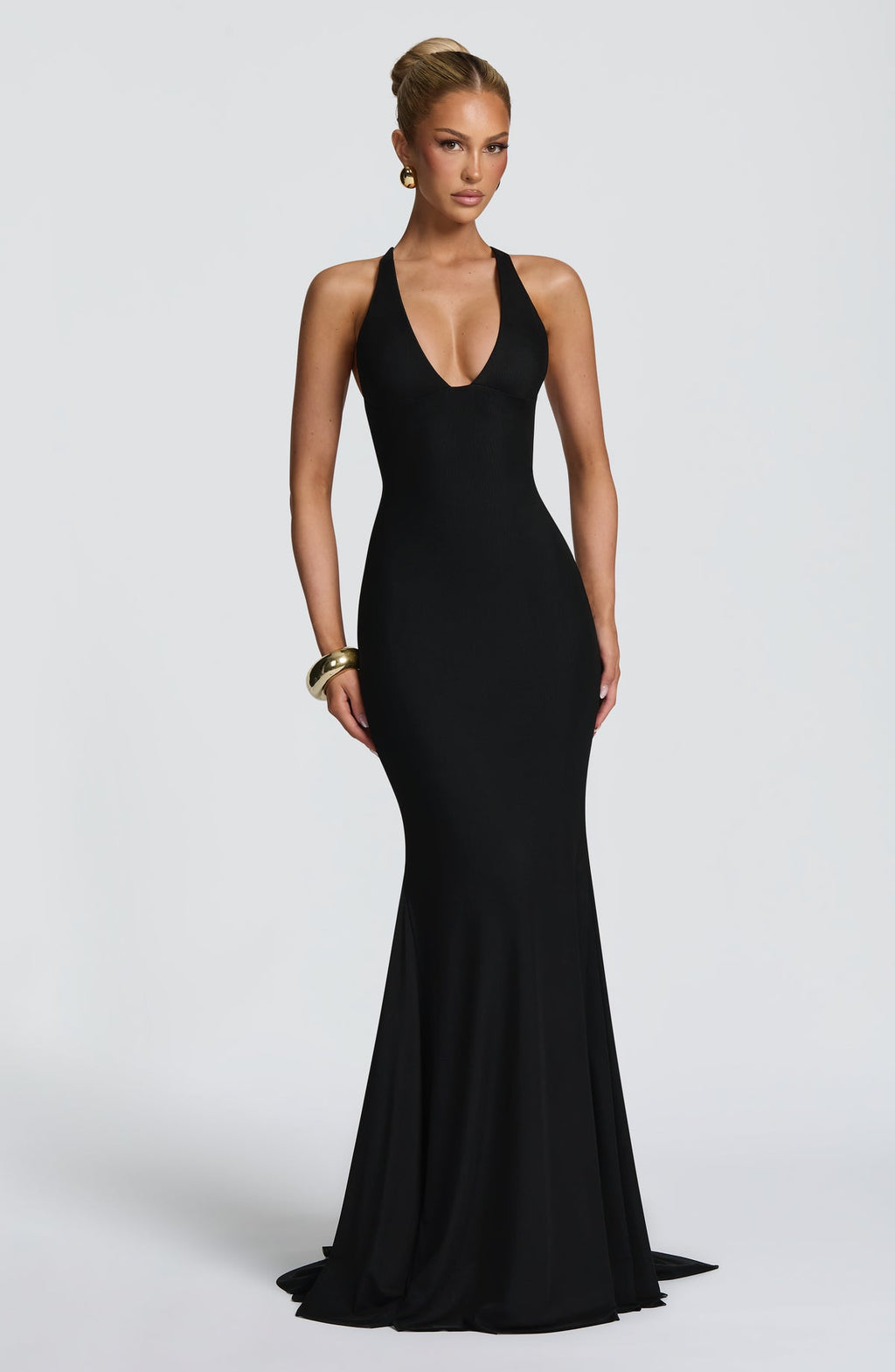 Robe de soirée Olenia — Noir — vue 4