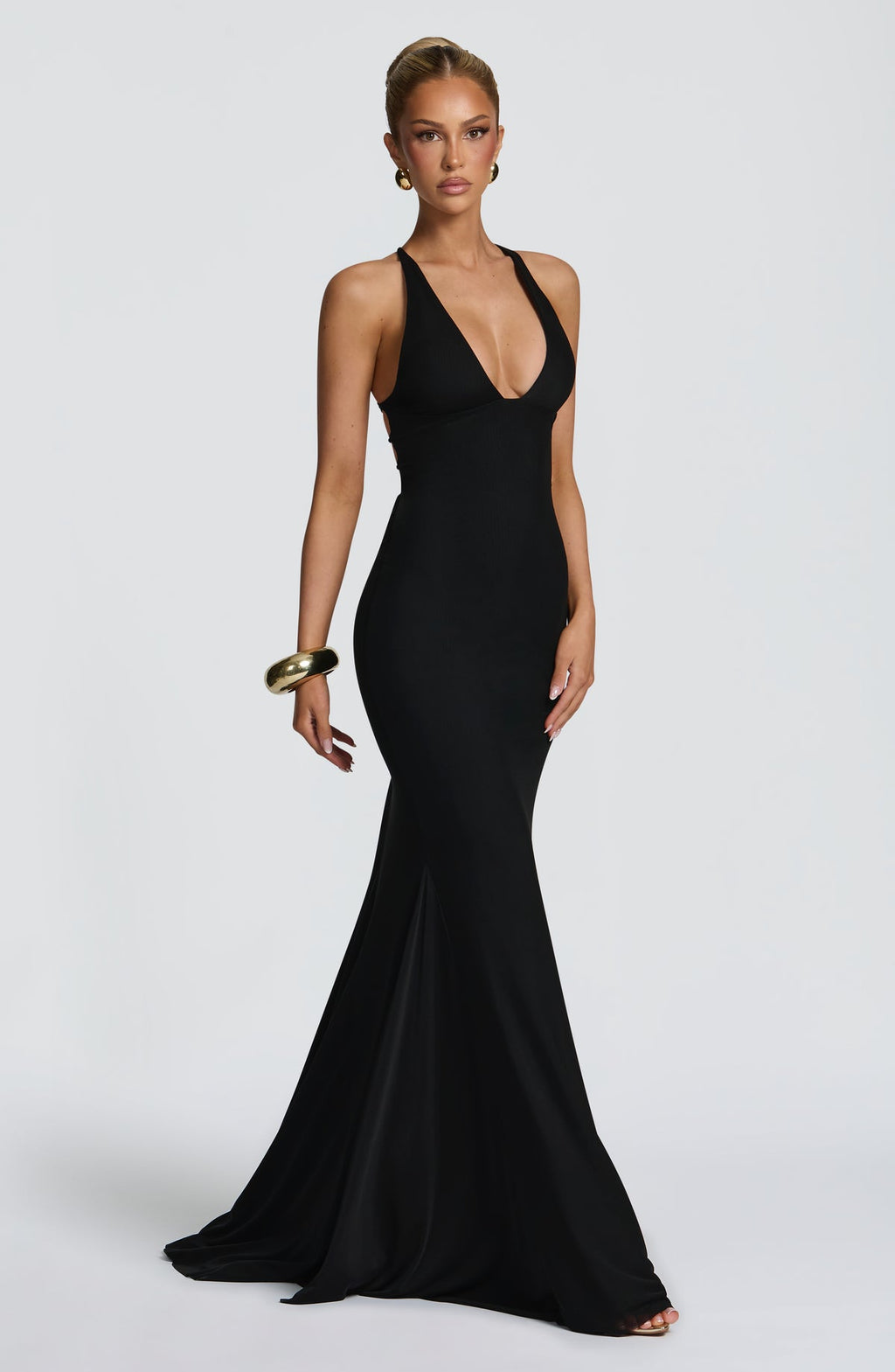 Robe de soirée Olenia — Noir — vue 3