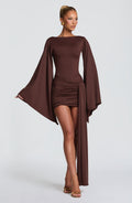 Robe courte Lucetta — Prune