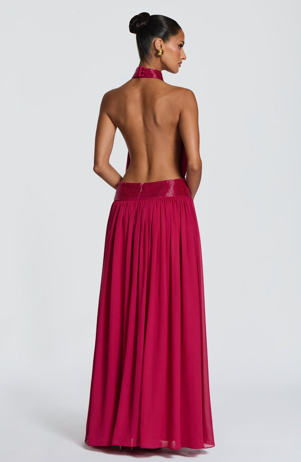 Robe longue Rosalina — RaspBaies — vue 3