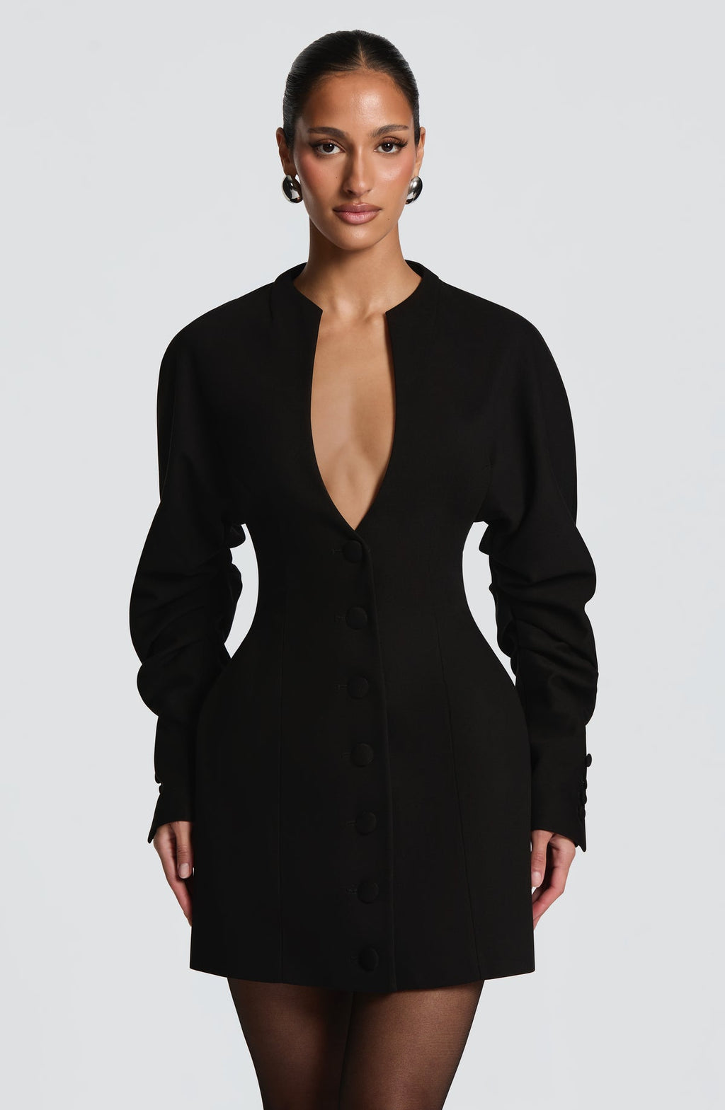 Robe courte Cody — Noir