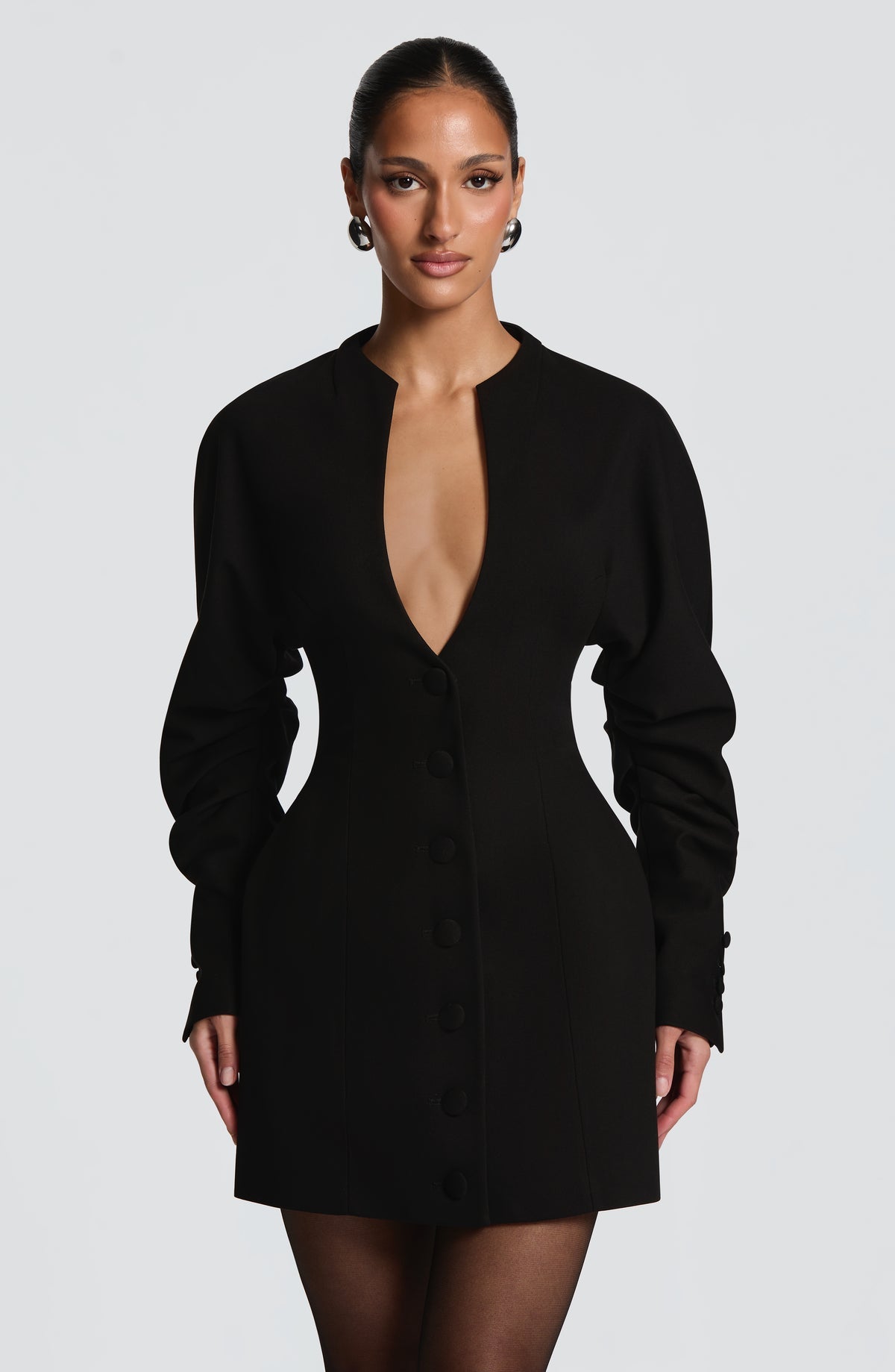 Robe courte Cody — Noir