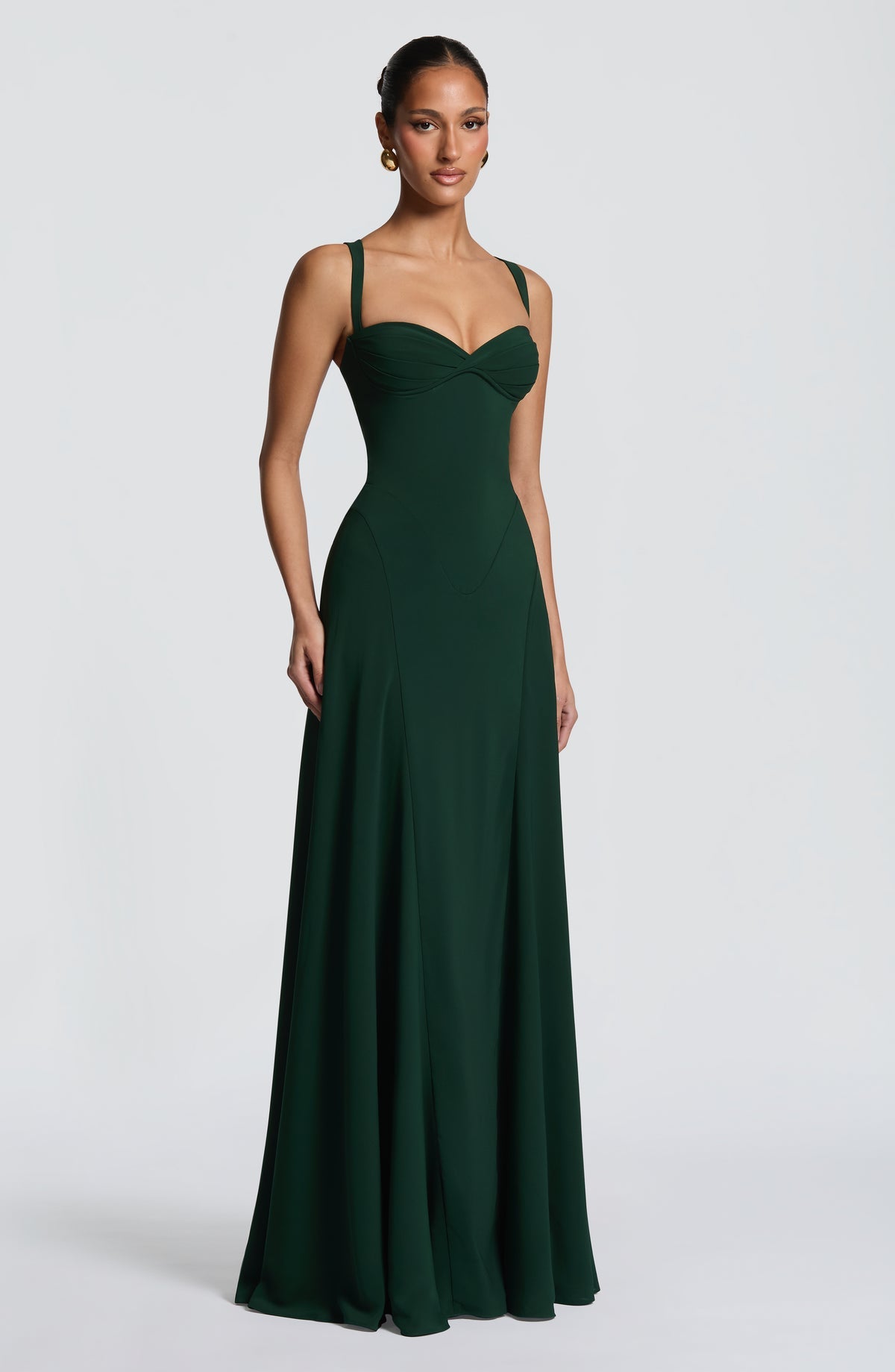 Robe longue Irie — Émeraude — vue 3