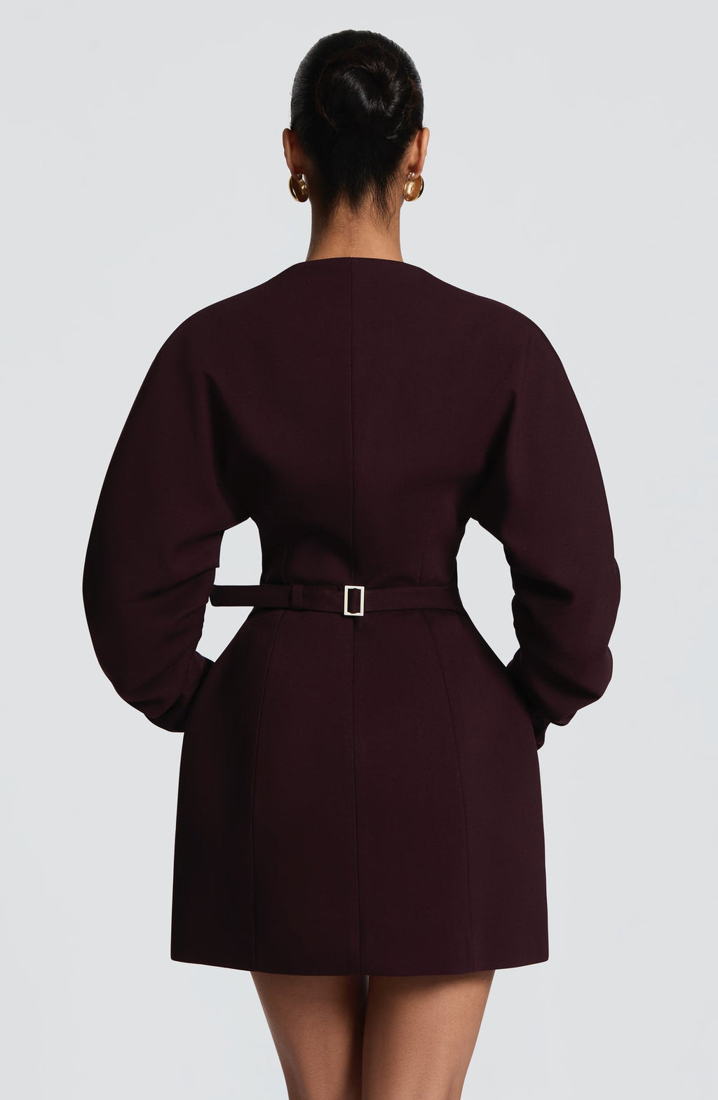 Robe courte Cody — Plum — vue 4