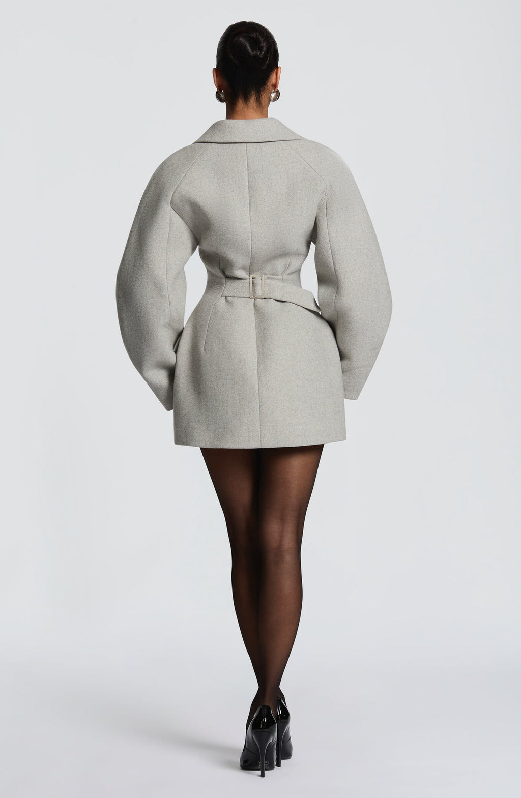 Robe Dylan Blazer — Gris clair — vue 3