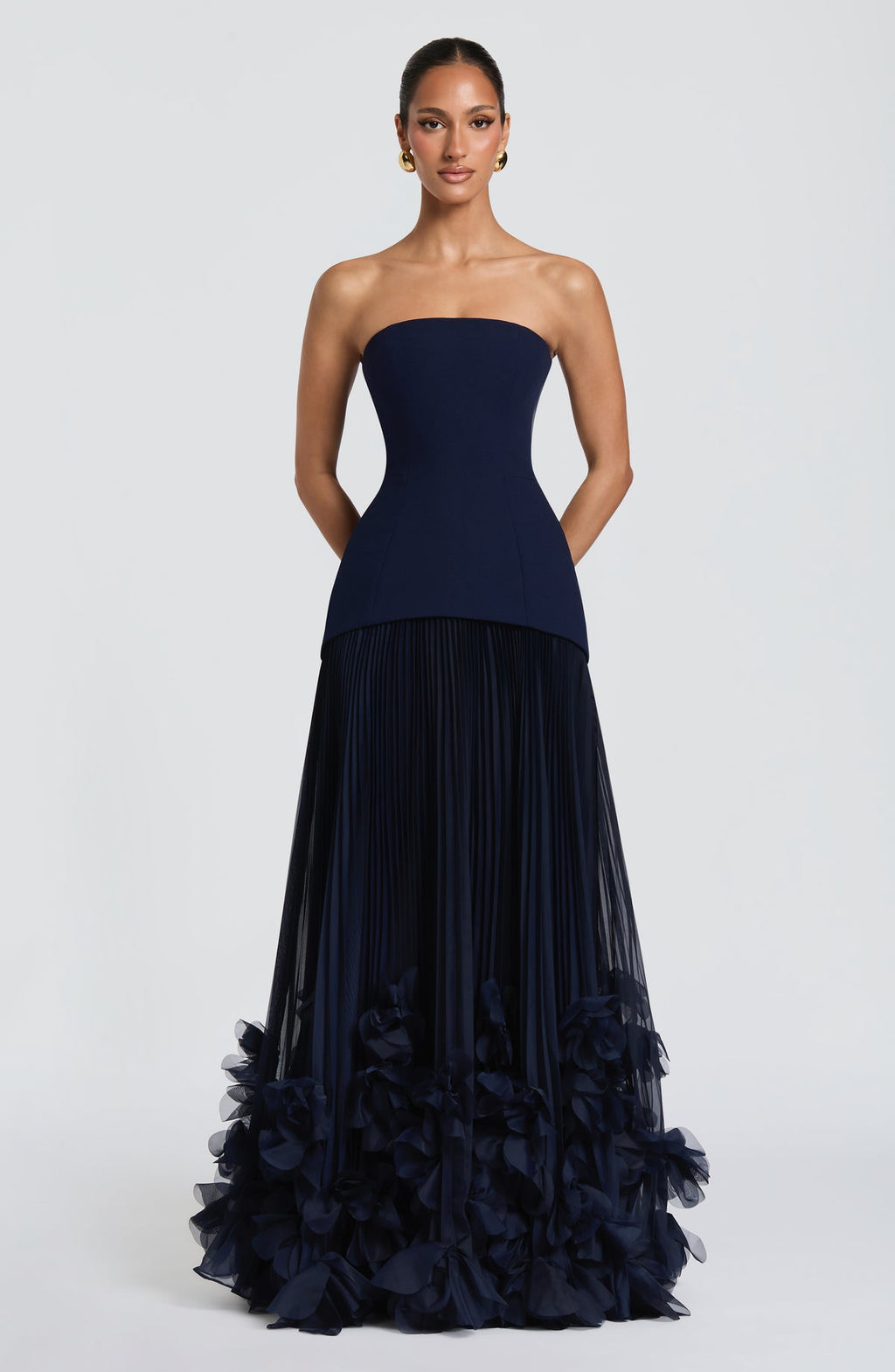 Robe de soirée Seraphina — Bleu marine