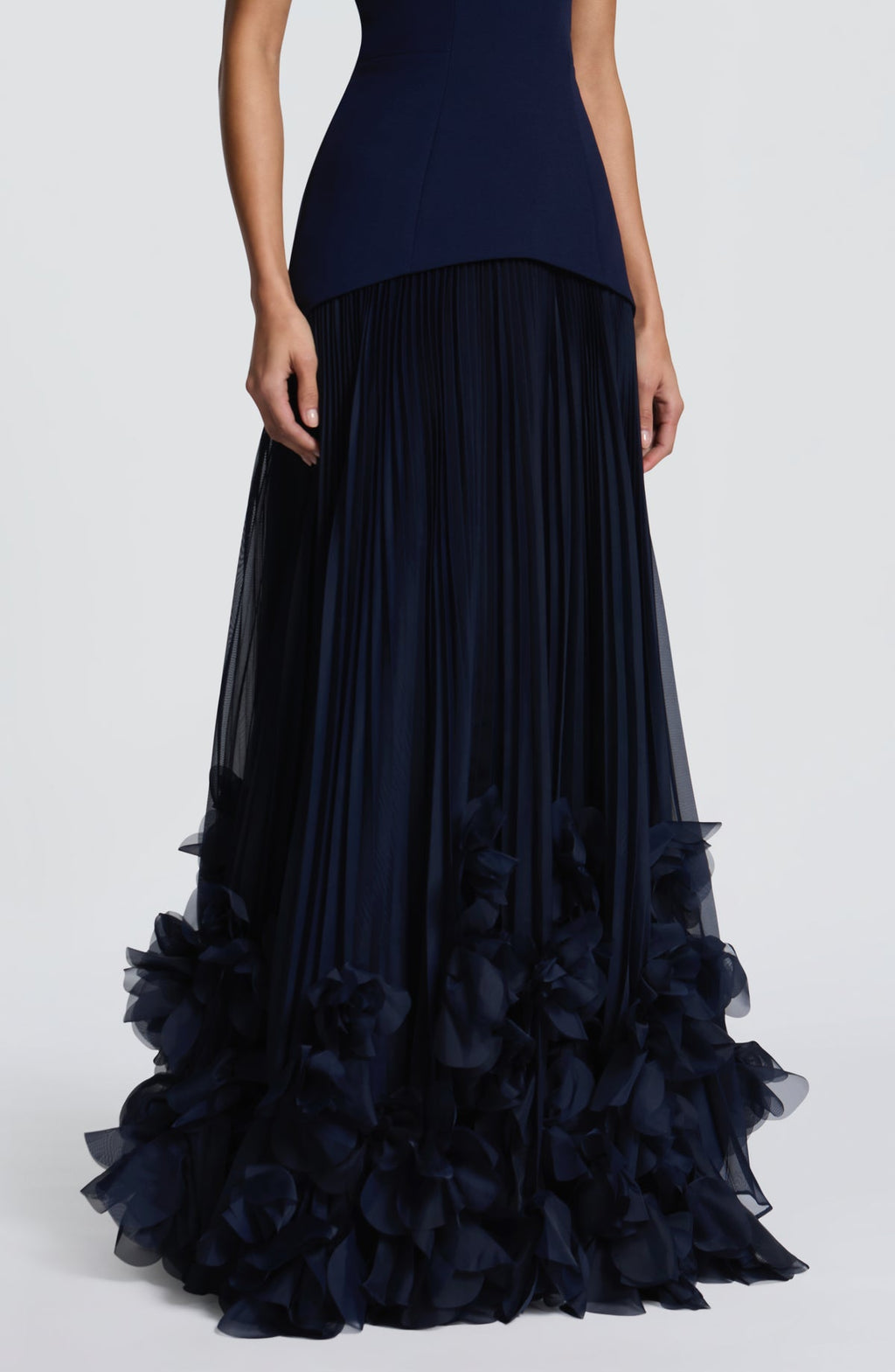 Robe de soirée Seraphina — Bleu marine — vue 4