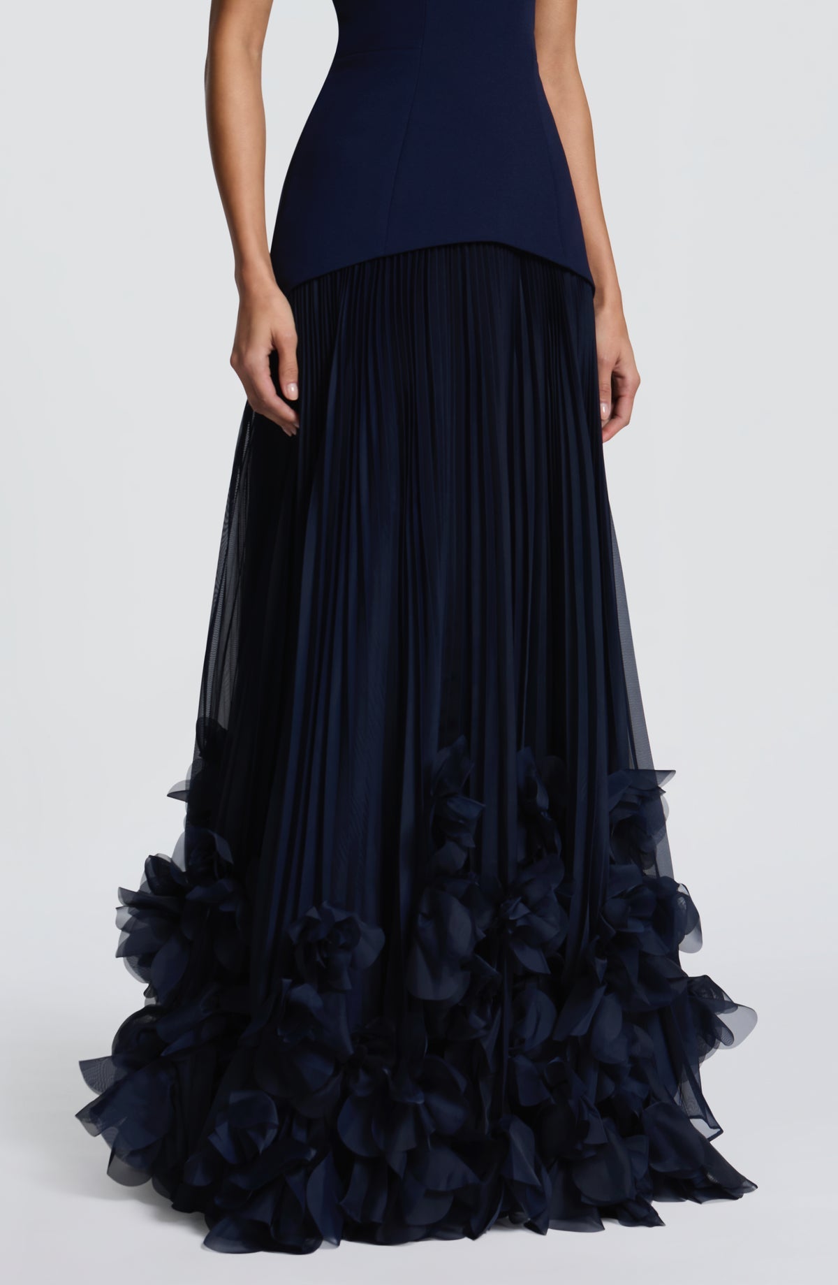Robe de soirée Seraphina — Bleu marine — vue 4