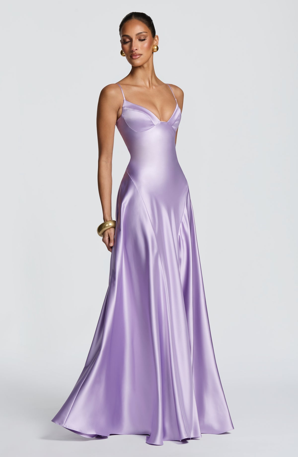 Robe longue Asterin — Lilac — vue 3