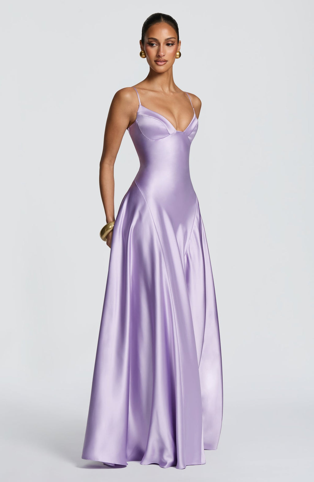 Robe longue Asterin — Lilac — vue 4