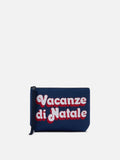 MC2 Saint Barth Aline pouch — Navy Vacanze di Natale